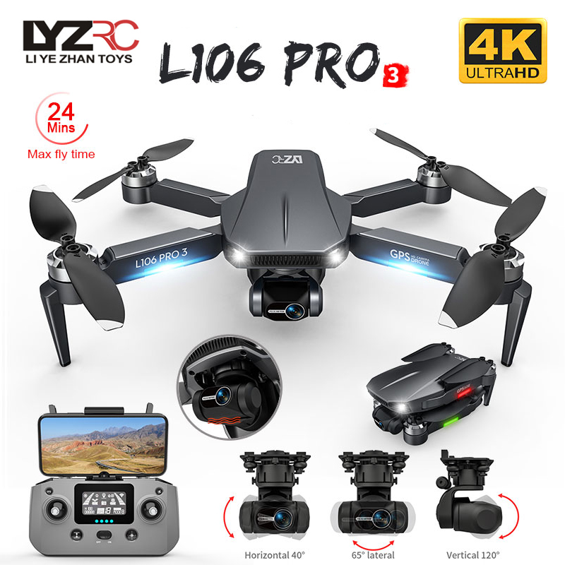 L106 Pro Drone remote control  - Drone Gimbal Brushless ulasan dan harga